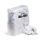 WorkWipes® Reclaimed White Sweatshirt in Bag