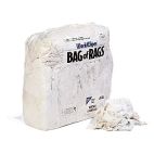 WorkWipes® Reclaimed White T-Shirt in Bag
