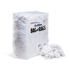 WorkWipes® New White Terry Washcloth Seconds in Bag