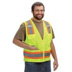 Pyramex® High-Visibility Type R Safety Vest with Pockets