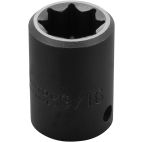 Socket 8 Impact 9/16"  Drive Impact Socket