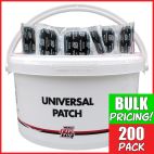 Rema UP-6 or UP-6P Medium Square Universal Tire Repair Patch Unit - Choose Box of 50 or Pail of 200