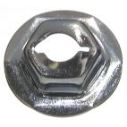 Hex Washer Head PAL Lock Nuts / Locknuts Rockford