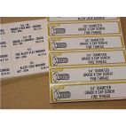 Fastener Assortment Label Kit Master Qube Stainless Small Scrws