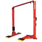 Lift 2 Post Asymmetrical Light Car Pad Lift 7,000 lbs