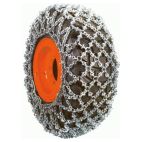 Tire Chains Close Net Pattern With Reinforcement Links And Wear Bars