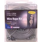 Wire Rope Kit Zinc 30 ft