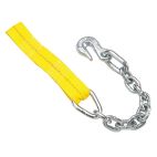 Cargo Hold Down Straps -  Fixed Ends Chain And Hook