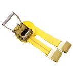 Cargo Hold Down Straps Standard Handle Ratchet Tie-Down Strap With Flat Hooks