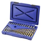 35 PC. SCREW EXTRACTOR/DRILL BIT SET