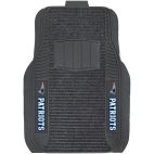Floor Mat - Universal Vehicle Application Deluxe Car Mat New England Patriots