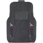 Floor Mat - Universal Vehicle Application Deluxe Car Mat Atlanta Braves