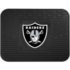 Floor Mat - Universal Vehicle Application Utility Car Mat Oakland Raiders