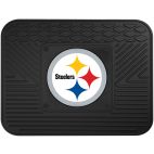 Floor Mat - Universal Vehicle Application Utility Car Mat Pittsburgh Steelers