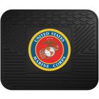 Floor Mat - Universal Vehicle Application Utility Car Mat Marines