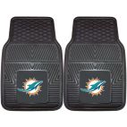 Floor Mat - Universal Vehicle Application Vinyl Car Mat Miami Dolphins