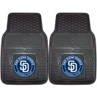 Floor Mat - Universal Vehicle Application Vinyl Car Mat San Diego Padres