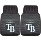 Floor Mat - Universal Vehicle Application Vinyl Car Mat Tampa Bay Rays