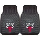 Floor Mat - Universal Vehicle Application Vinyl Car Mat NBA - Chicago Bulls