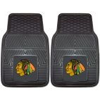 Floor Mat - Universal Vehicle Application Vinyl Car Mat NHL - Chicago Blackhawks
