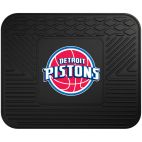Floor Mat - Universal Vehicle Application Utility Car Mat NBA - Detroit Pistons