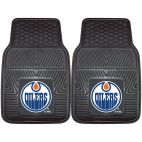 Floor Mat - Universal Vehicle Application Vinyl Car Mat NHL - Edmonton Oilers