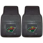 Floor Mat - Universal Vehicle Application Vinyl Car Mat NHL - Minnesota Wild