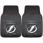 Floor Mat - Universal Vehicle Application Vinyl Car Mat NHL - Tampa Bay Lightning
