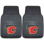 Floor Mat - Universal Vehicle Application Vinyl Car Mat NHL - Calgary Flames