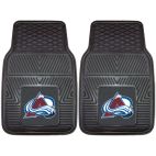 Floor Mat - Universal Vehicle Application Vinyl Car Mat NHL - Colorado Avalanche