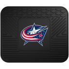 Floor Mat - Universal Vehicle Application Utility Car Mat NHL - Columbus Blue Jackets