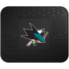 Floor Mat - Universal Vehicle Application Utility Car Mat NHL - San Jose Sharks