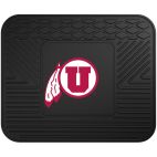 Floor Mat - Universal Vehicle Application Utility Car Mat University of Utah