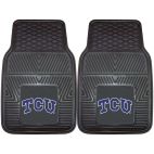 Floor Mat - Universal Vehicle Application Vinyl Car Mat Texas Christian University