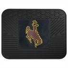 Floor Mat - Universal Vehicle Application Utility Car Mat University of Wyoming