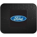 Floor Mat - Universal Vehicle Application Utility Car Mat Ford - Ford Oval