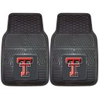 Floor Mat - Universal Vehicle Application Vinyl Car Mat Texas Tech University