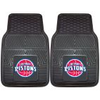 Floor Mat - Universal Vehicle Application Vinyl Car Mat NBA - Detroit Pistons