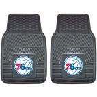 Floor Mat - Universal Vehicle Application Vinyl Car Mat NBA - Philadelphia 76ers