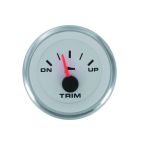 Trim Gauge, White Premier Pro, 2"