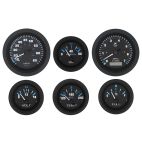 6 Gauge Set, Eclipse, IB/IO w/Tach/Hr