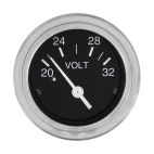 Voltmeter, Heavy Duty Nylon, 20-32VDC,2"