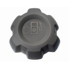 Fuel Cap, Black plastic
