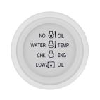 Systems Check Gauge, Arctic, BRP, 2"