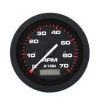 Tach 7K/Hourmeter, Amega, 3"