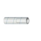 Clear White PVC Tubing Polyester 5/8"