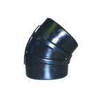 High Temp EPDM Exhaust Elbow w/Clamps 4"
