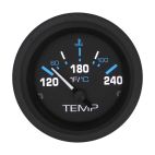Water Temperature Gauge, Eclipse, 2"