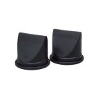 Duckbill Valve Kit, 1 1/2",Black, Qty.2