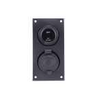 AUX Power Socket w/ Voltmeter